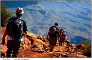 hiking to stay healthy